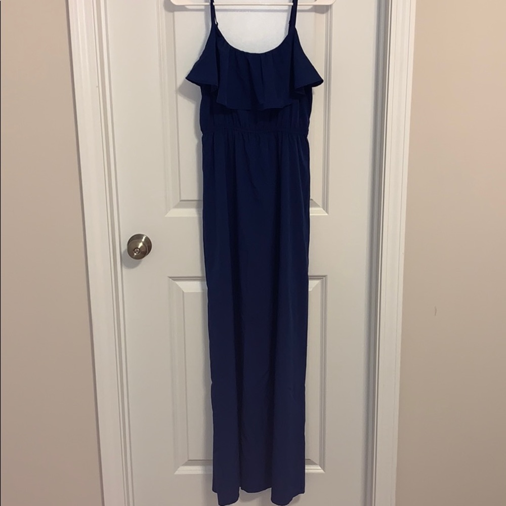 Charlotte Russe Navy Maxi Dress